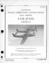 AN 01-60JJA-1 Handbook Flight Operating Instructions F-82E (P-82E) Aircraft