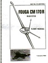 GAF T.O. 1T-CM170R-1 Fouga CM170R Magister Flight Manual