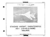 A3J-1 (J79-GE-8) Standard Aircraft Characteristics - 15 April 1961