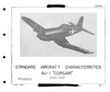 AU-1 Corsair Standard Aircraft Characteristics - 1 June 1953