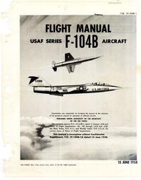 T.O. 1F-104B-1 Flight Manual F-104B