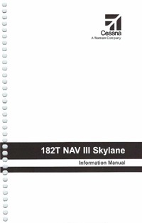 2949 Cessna 182T Skynav III Information manual