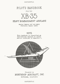 Pilot&#039;s Handbook for the XB-35 Heavy Bombardement Airplane
