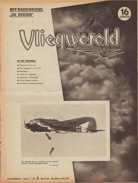 Vliegwereld Jrg. 09 1943 Nr. 03