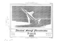 F-101A Voodoo Standard Aircraft Characteristics - 14 October 1955