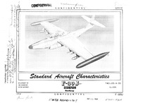 F-89J Scorpion Standard Aircraft Characteristics -1958