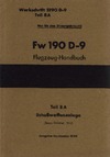 Werkschrift 2190 D-9 Teil 8A - Fw 190 D-9 Flugzeug-Handbuch - Teil 8A SchuBwaffenanlage