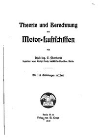 5885 Theorie und Berechnung von motor-luftchiffen