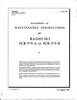 AN 08-10-94 Handbook of Maintenance Instructions for Radio Set SCR-578-a or SCR-578-B