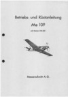 Betriebs und Rustanleitung Me109 mit Motor DB 601