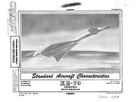 XB-70 Valkyrie (AV 3) Standard Aircraft Characteristics - 1 September 1961