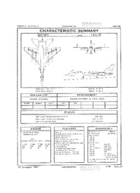 NAVWEPS 00-110A-2 -  A-5B Vigilante Characteristics Summary - 15 November 1962
