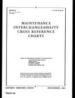 T.O. 00-25-29 Maintenance Interchangeability Cross Reference Charts