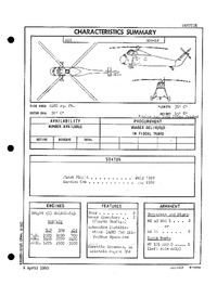 4259 HSS-1N Characteristics Summary - 1 April 1960