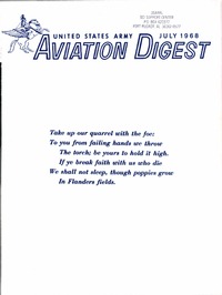 United States Army Aviation Digest - July 1968
