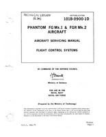 A.P. 101B-0900-1D Phantom FG Mk.1 and FGR Mk.2 Aircraft Servicing Manual - Flight control systems