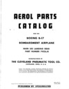 Aerol Parts Catalog for the Boeing B-17 - Main Leg Landing Gear