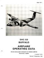 PSM 1-5D-1 DHC-5D Buffalo Airplane Operating Data