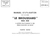 UCE-104 A Manuel d&#039;utilisation de l&#039;avion Le Broussard M.H. 1521 - Partie Texte
