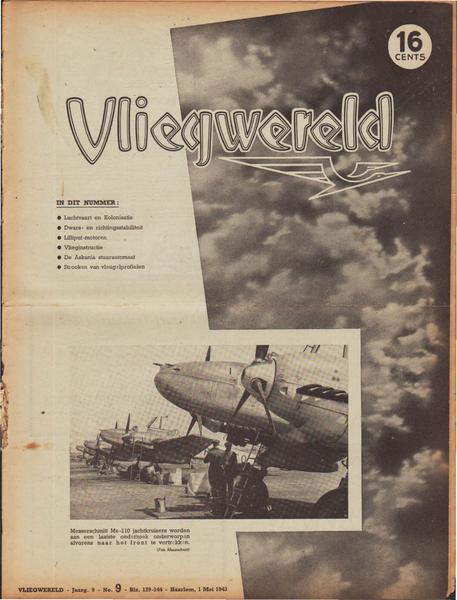 Vliegwereld Jrg. 09 1943 Nr. 09