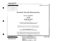 3345 E-1B Standard Aircraft Characteristics - 1 July 1967