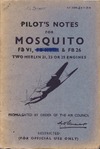 A.P.2019E, L &amp; T  Pilot&#039;s Notes for Mosquito FB.VI &amp; FB26