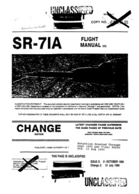 SR-71A Flight Manual