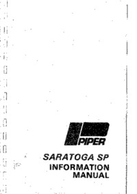 4147 PA-32 Saratoga SP Information Manual