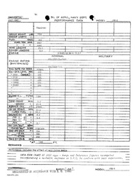JRB-3 Performance Data - July 1942