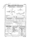 4199 RF-84F Thunderflash (W-3 Engine) Characteristics Summary - 20 June 1956 (Yip)