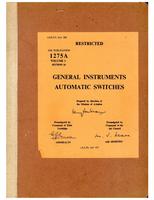 A.P. 1275A Vol1 Section 24 - General Instruments - Automatic Switches