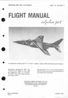 GAF T.O. 1F-AJET-1 Flight Manual Alpha Jet