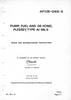 A.P. 113E-0416-6 Pump, Fuel and de-icing, Plessey, Type AI Mk.5 - Repair and reconditioning instructions