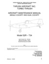 4286 Turbo Trush - Aircraft Maintenance Manual Model S2R - T34