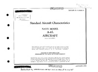 A-4L Skyhawk Standard Aircraft Characteristics - January 1970