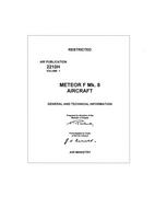A.P. 2210H Volume 1 - Meteor F Mk.8 Aircraft - General and technical information
