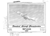 RF-101A Voodoo Standard Aircraft Characteristics - 14 May 1957