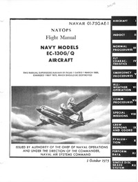 Navair 01-75GAE-1 Natops Flight Manual EC-130G/Q Aircraft