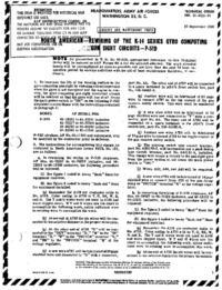 TO 60JE-35 Rewiring of the -14 series Gyro computing gun sight circuit - P-51D