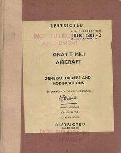 A.P. 101B-1801-2 Gnat T Mk.I Aircraft - General orders and modifications