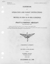 T.O. 02-10CA-1 Handbook of Operation and Flight Instructions for the Model R-1830-9 &amp; R-1830-11 Engines