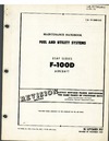 T.O. 1F-100D-2-2 Maintenance Handbook Fuel and Utility Systems F-100D