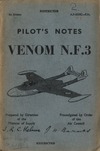 A.P.4335C Pilot&#039;s Notes Venom N.F.3