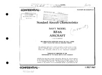 RF-8A Crusader Standard Aircraft Characteristics - 1 July 1967