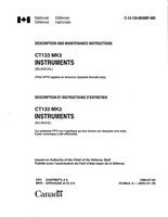 C-12-133-0E0 - Description and maintenance instructions CT133 Mk3 Instruments