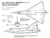 3097 YF2Y-1 Seadart Drawing