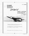 T.O. 1F-84(R)F-1 Flight Manual RF-84F-5 and later aircraft