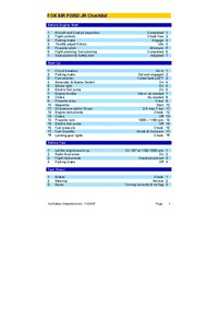 2283 Fox AIr P2002-JR Checklist