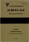 Ju 88 A1, A-5 Flugzeug Handbuch - Teil 12D Sondereinbauten