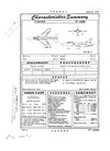 YF-105B Thunderchief Characteristics Summary - 3 March 1955